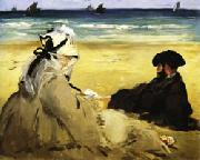 At the Beach, Edouard Manet